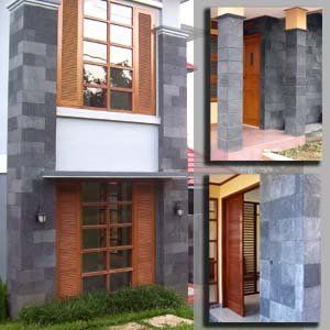 Detail Pilar Rumah Dengan Batu Alam Nomer 25