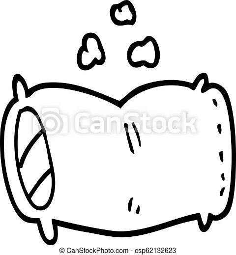 Detail Pillow Clipart Black And White Nomer 25