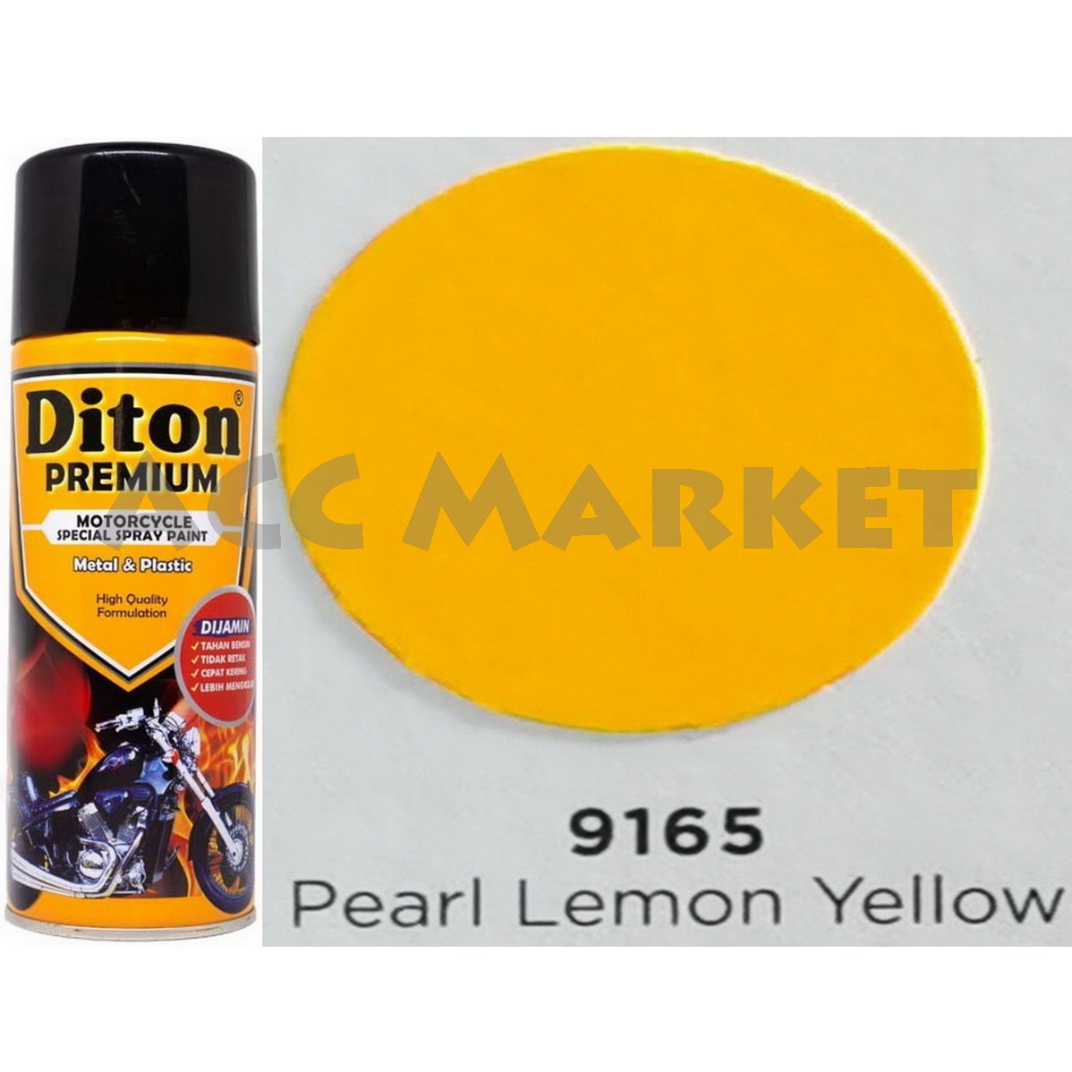 Detail Pilox Warna Kuning Nomer 9