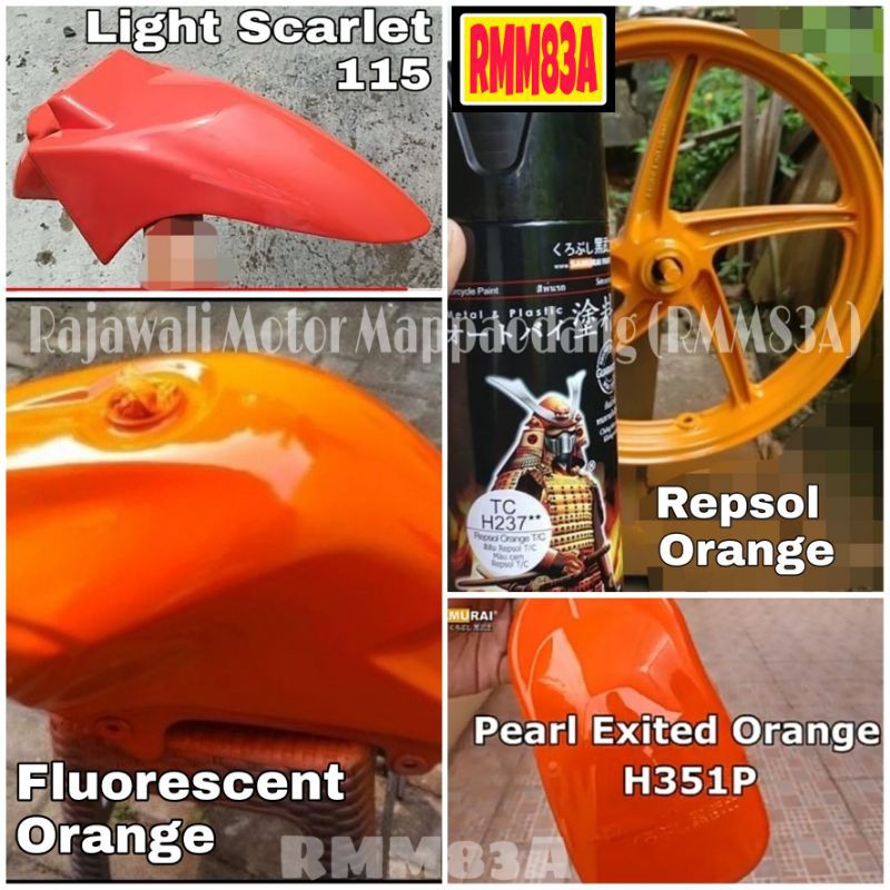 Detail Pilox Warna Orange Stabilo Nomer 15