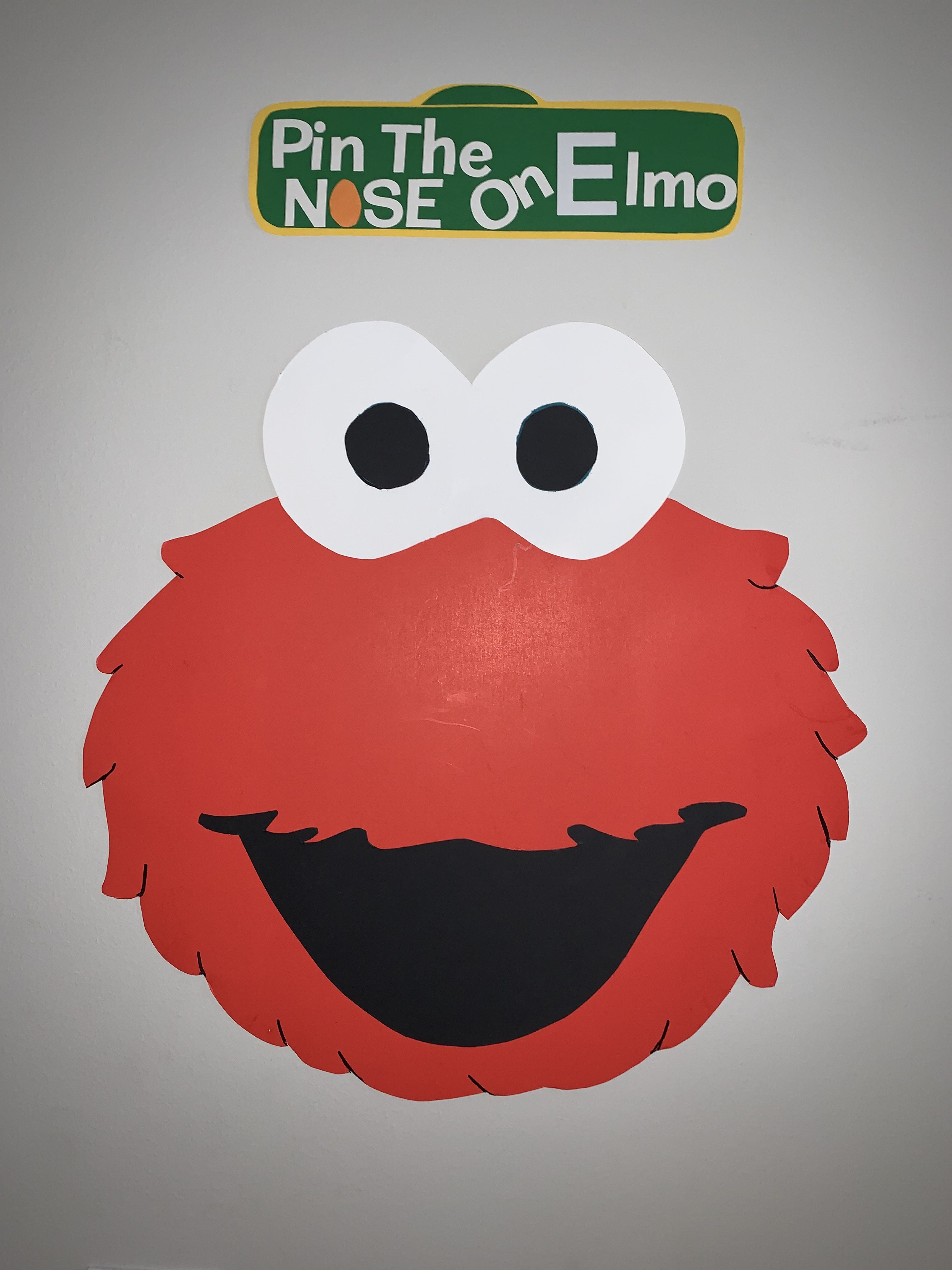 Detail Pin The Nose On Elmo Nomer 3