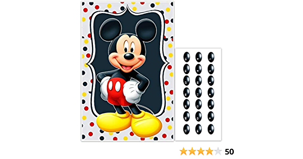 Detail Pin The Nose On Mickey Mouse Nomer 11