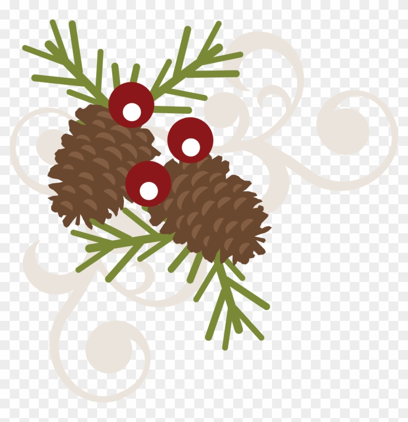 Detail Pine Cone Clipart Black And White Nomer 30