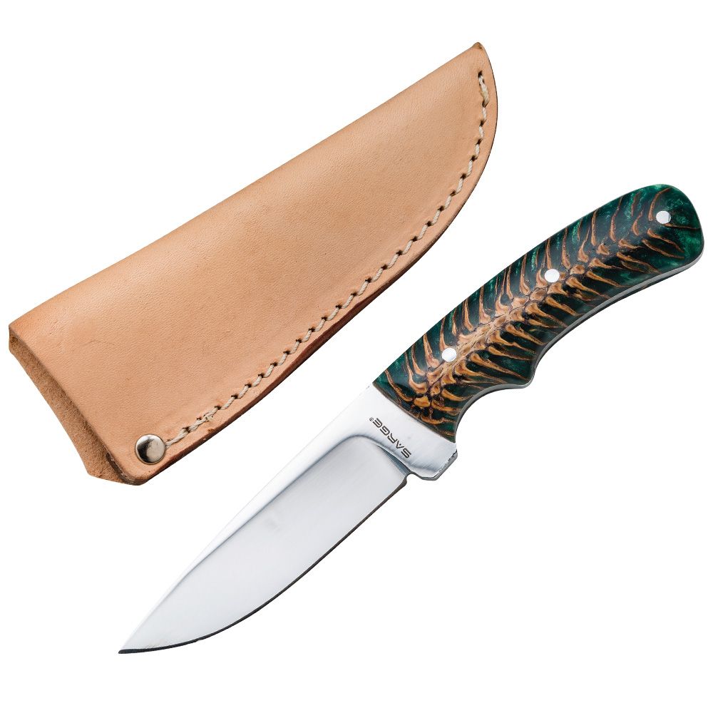 Detail Pine Cone Knife Handle Nomer 41
