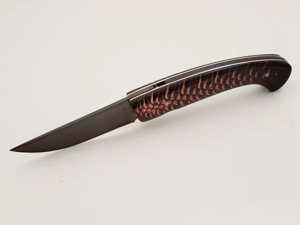 Detail Pine Cone Knife Handle Nomer 50
