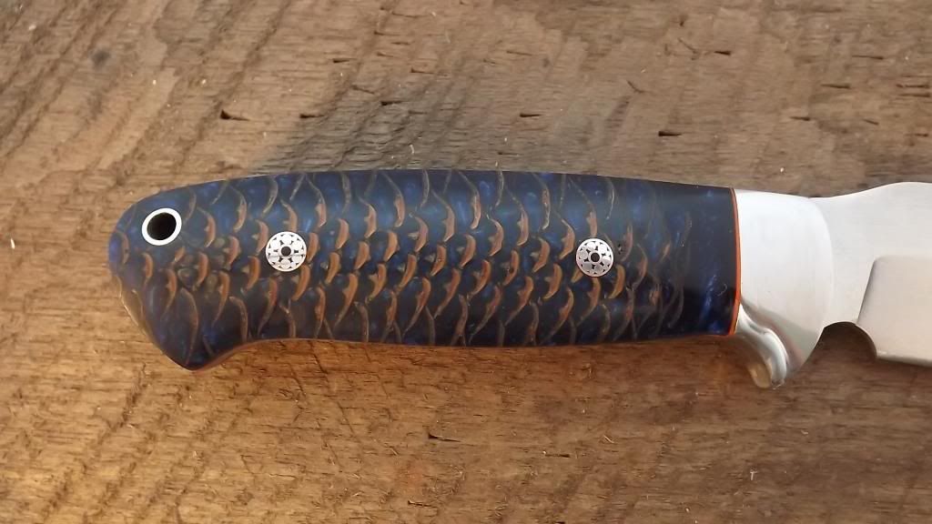 Detail Pine Cone Knife Handle Nomer 10