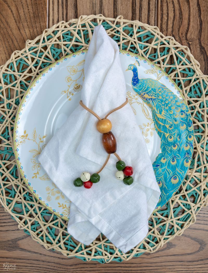 Detail Pine Cone Napkin Rings Nomer 9