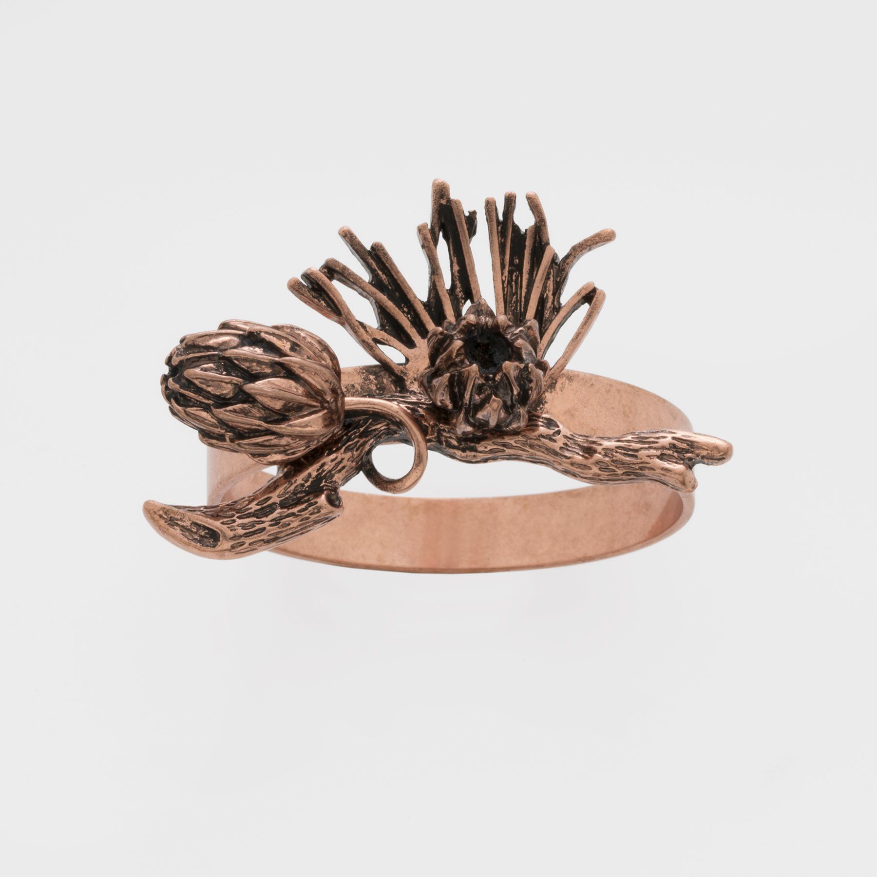 Detail Pine Cone Napkin Rings Nomer 23