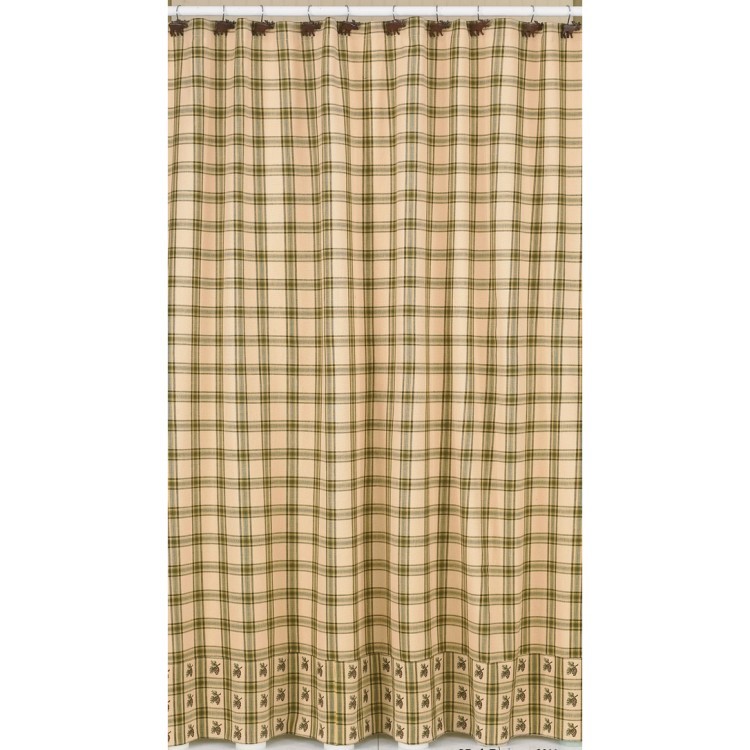 Detail Pine Cone Shower Curtain Hooks Nomer 48