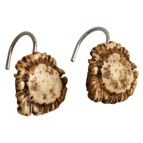 Detail Pine Cone Shower Curtain Hooks Nomer 51