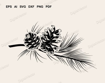 Detail Pine Cone Silhouette Clip Art Nomer 44