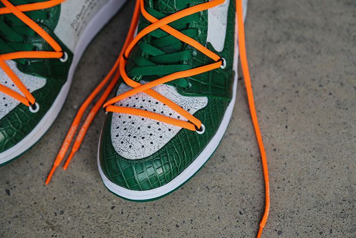 Detail Pine Green Shoelaces Nomer 48