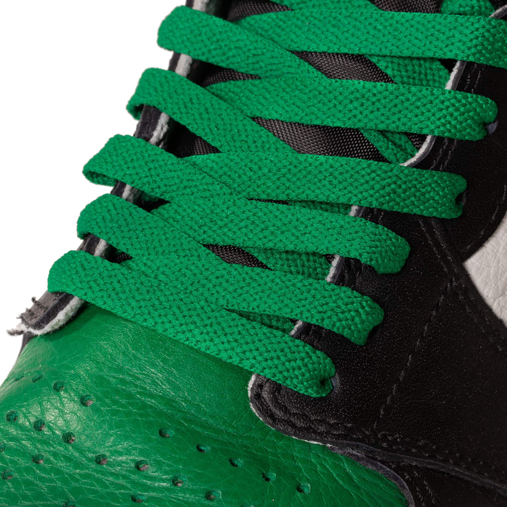 Detail Pine Green Shoelaces Nomer 10