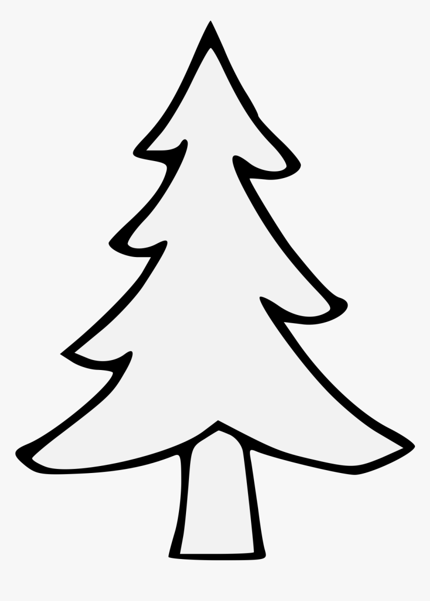 Pine Tree Clipart Black And White - KibrisPDR