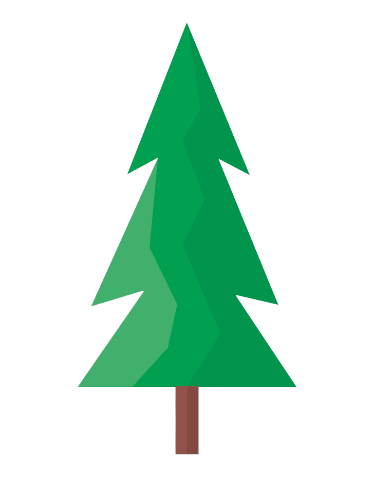 Detail Pine Tree Clipart Transparent Background Nomer 5