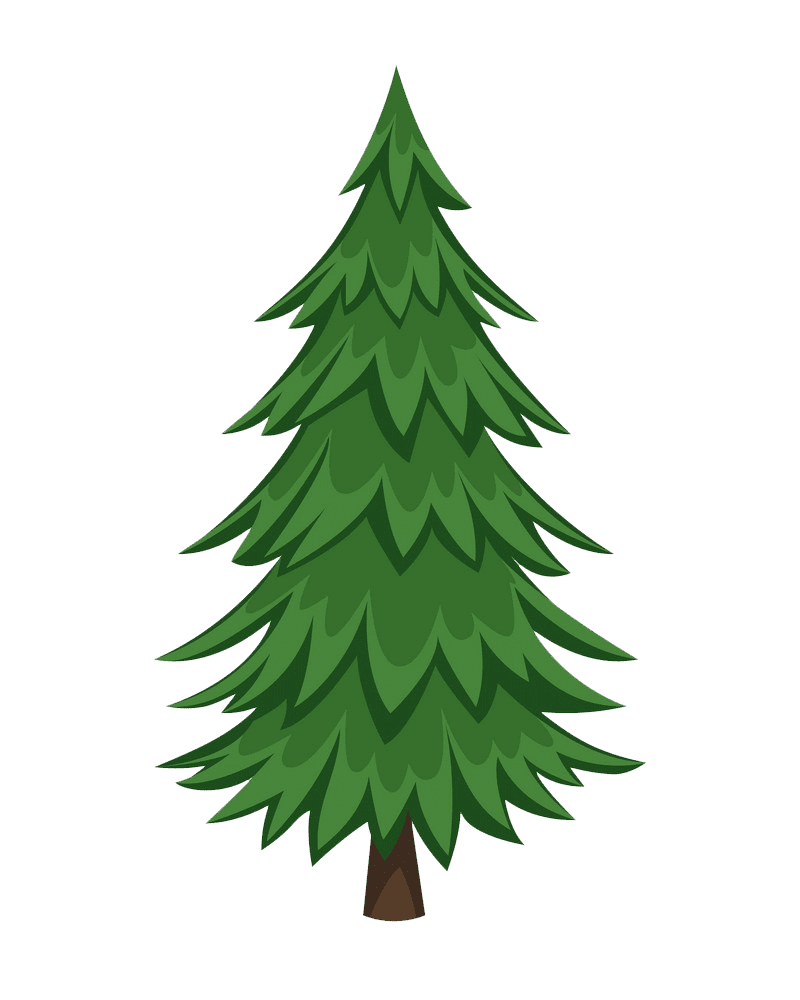 Detail Pine Tree Clipart Transparent Background Nomer 49
