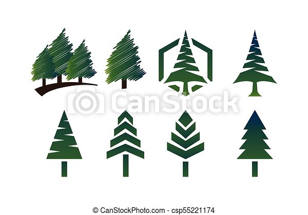 Detail Pine Tree Logo Clipart Nomer 10