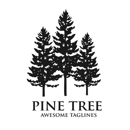 Detail Pine Tree Logo Clipart Nomer 50