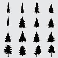 Detail Pine Tree Silhouette Free Nomer 32
