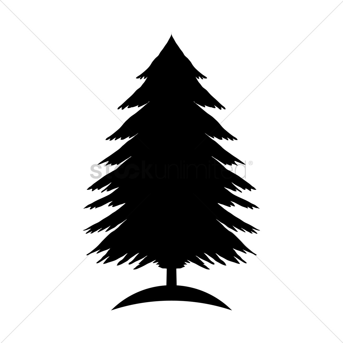 Detail Pine Tree Silhouette Images Nomer 29