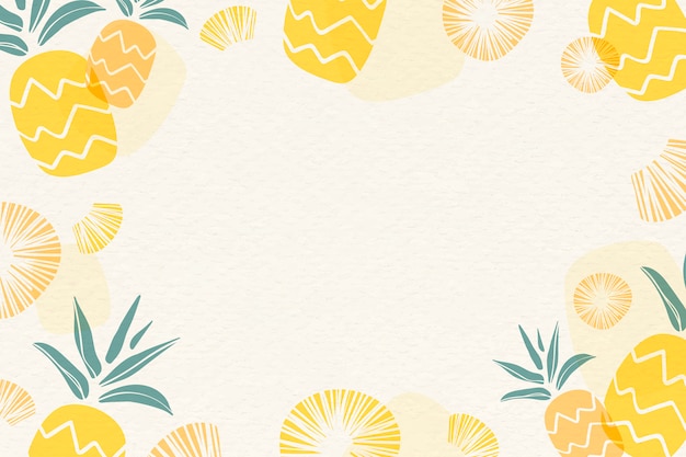 Detail Pineapple Background Free Nomer 17