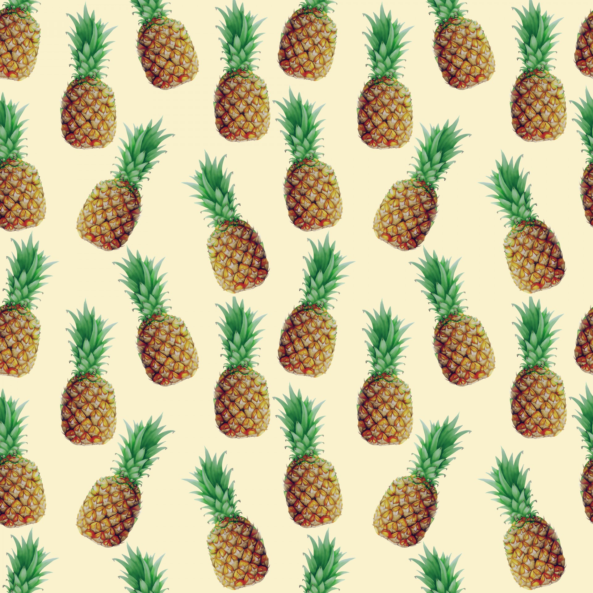 Detail Pineapple Background Free Nomer 25