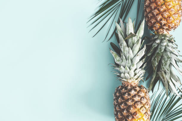 Detail Pineapple Background Free Nomer 4
