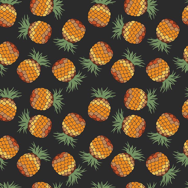 Detail Pineapple Background Free Nomer 29