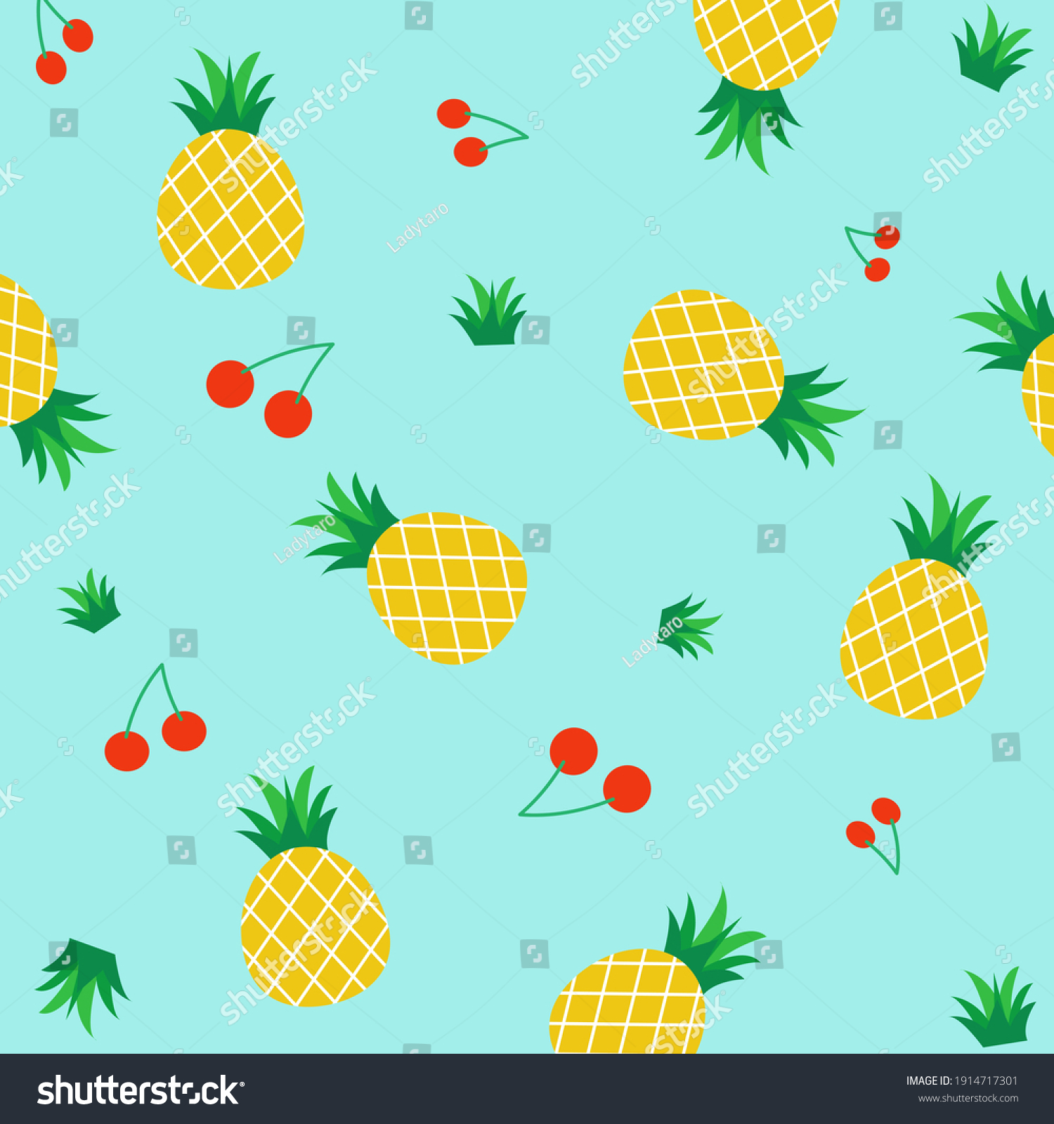 Detail Pineapple Background Free Nomer 41