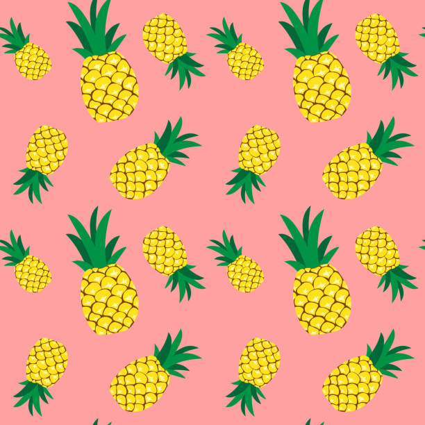 Detail Pineapple Background Free Nomer 48