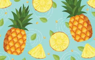 Detail Pineapple Background Free Nomer 9