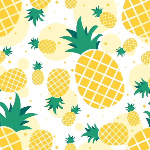 Detail Pineapple Background Free Nomer 10