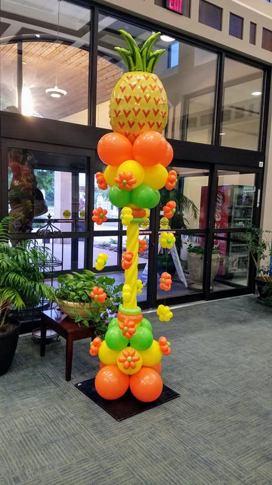 Detail Pineapple Balloon Column Nomer 5