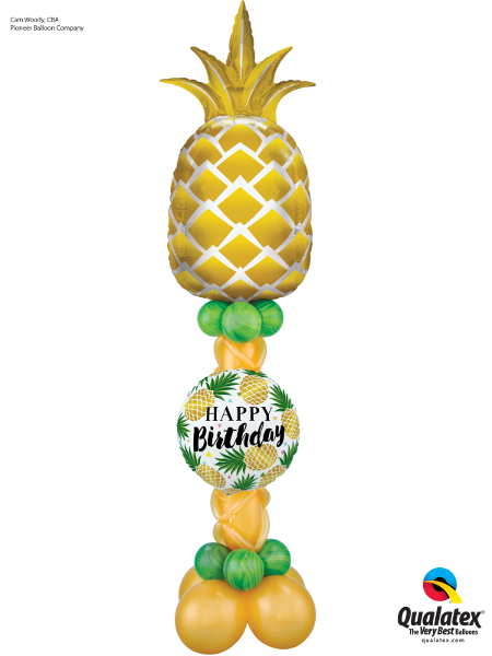 Detail Pineapple Balloon Column Nomer 9