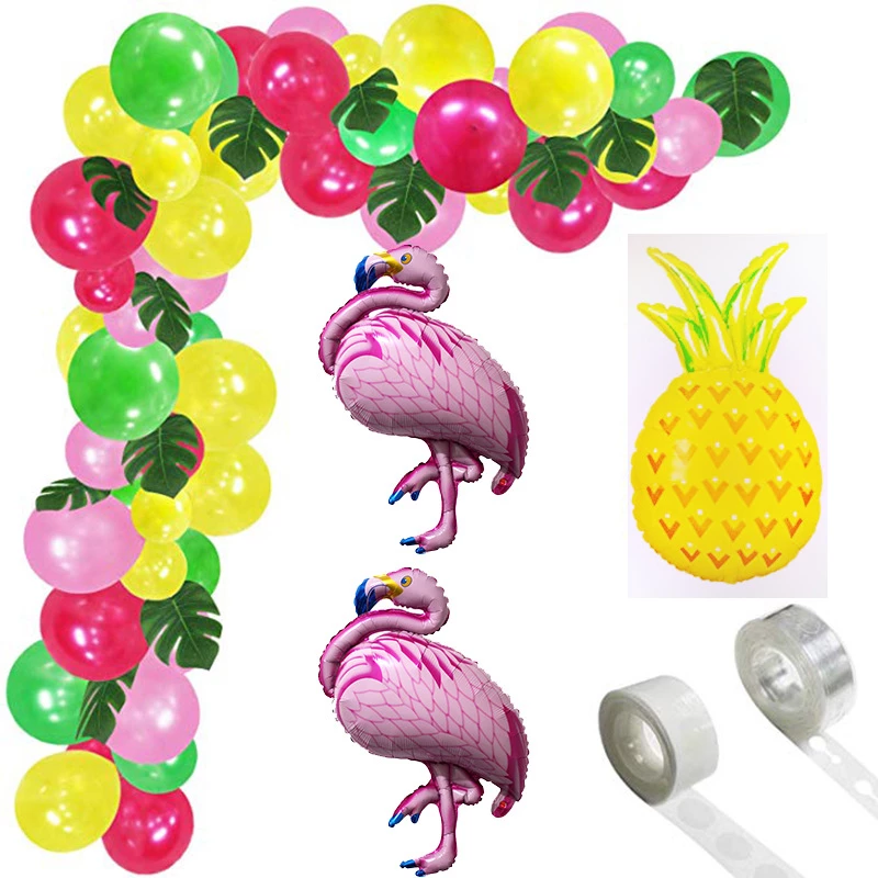 Detail Pineapple Balloon Garland Nomer 23