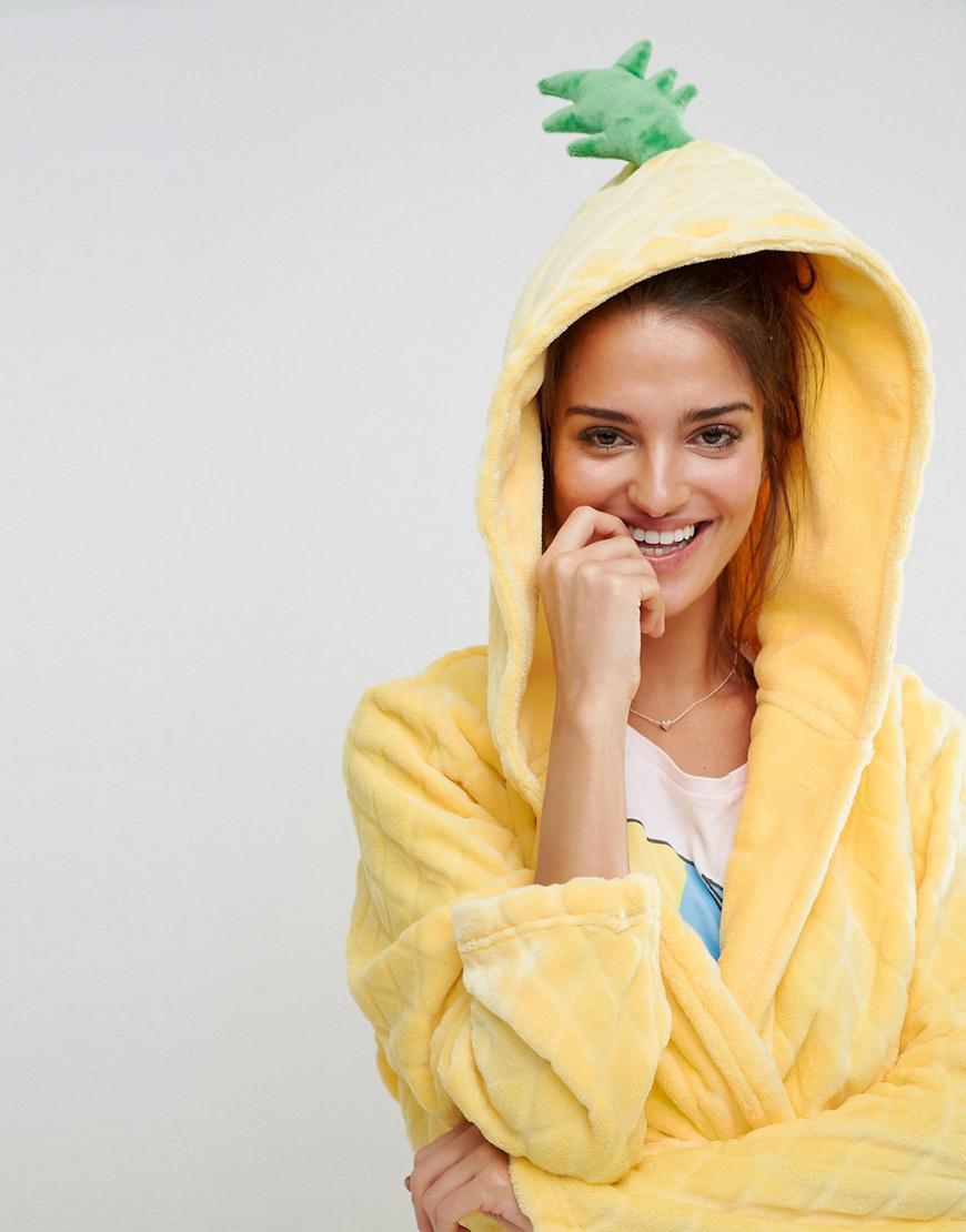 Detail Pineapple Bathrobe Nomer 11