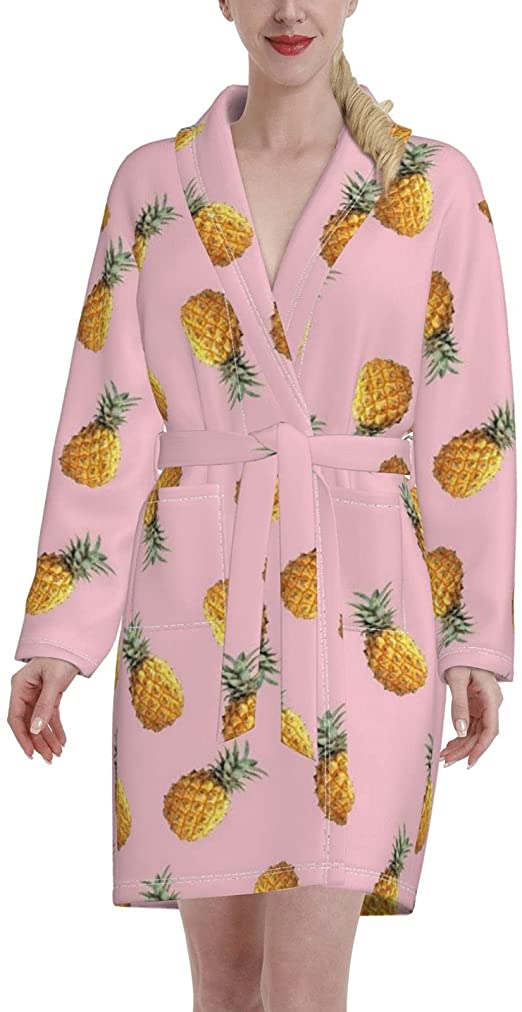 Detail Pineapple Bathrobe Nomer 5