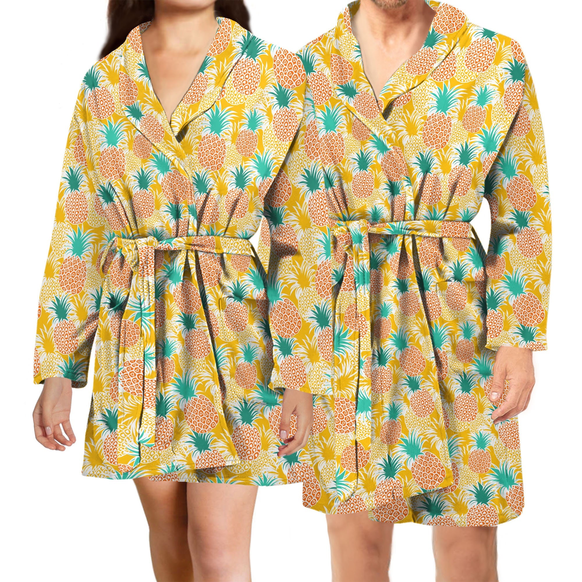 Detail Pineapple Bathrobe Nomer 6