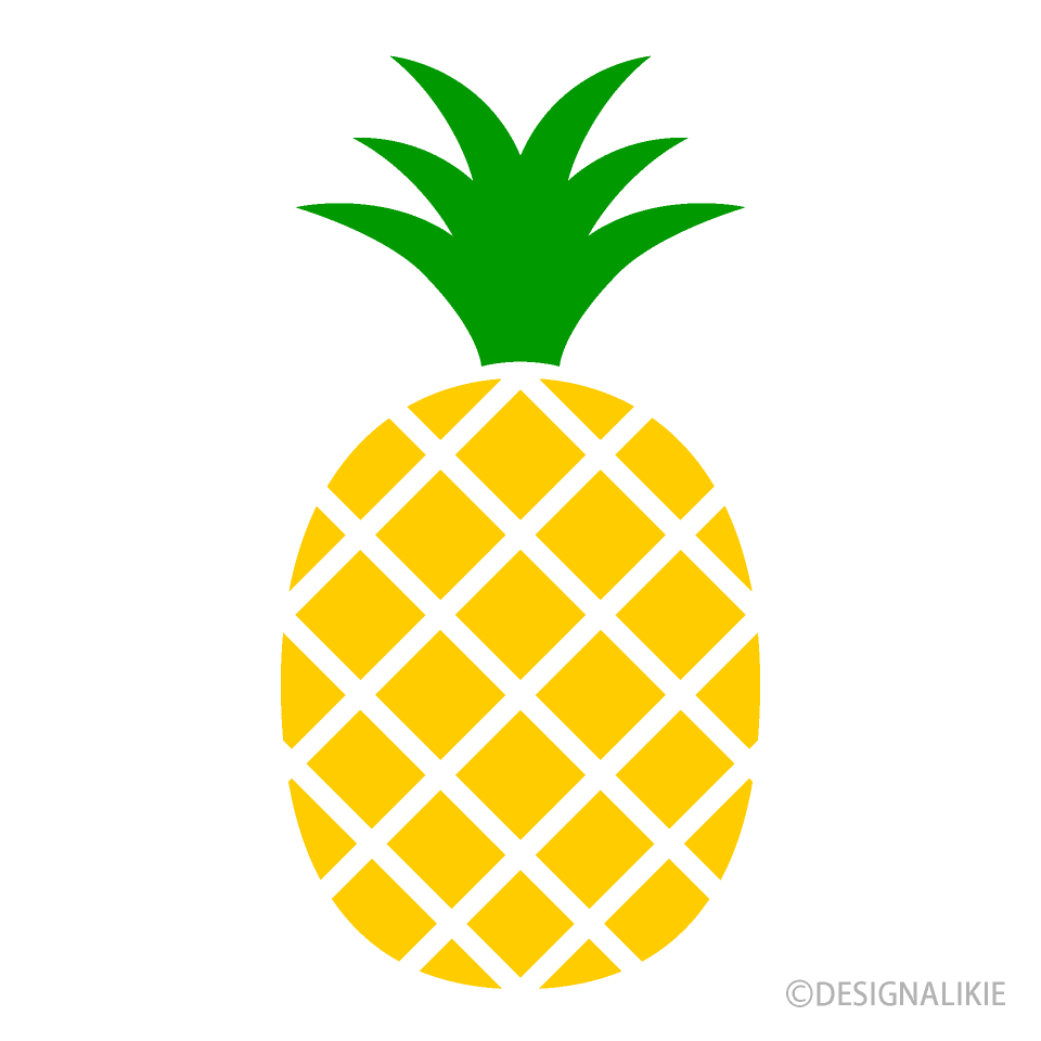 Detail Pineapple Clipart Free Nomer 2
