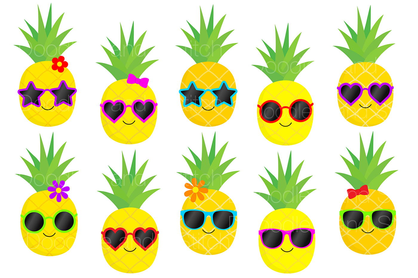 Detail Pineapple Clipart Free Nomer 35