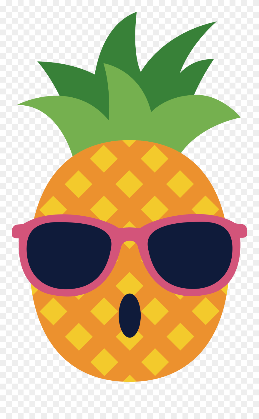 Detail Pineapple Clipart Free Nomer 44