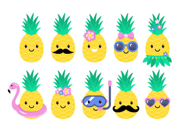 Detail Pineapple Clipart Free Nomer 45