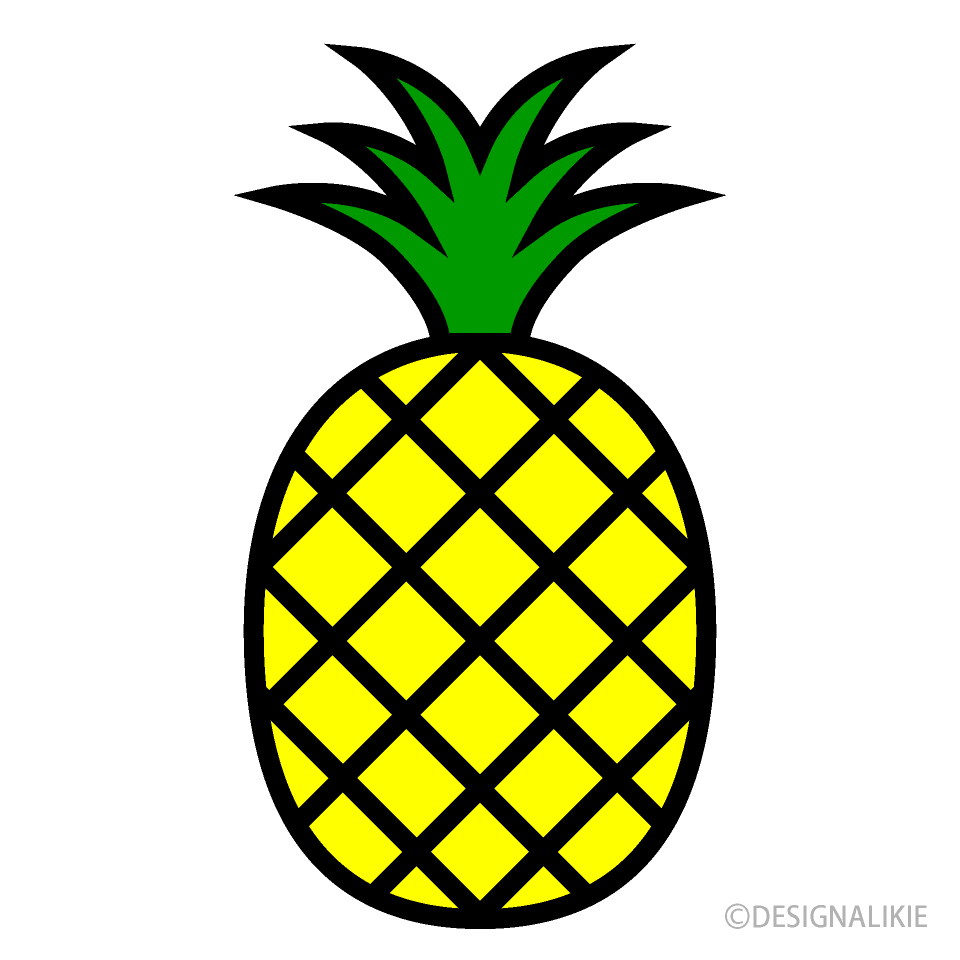 Detail Pineapple Clipart Free Nomer 10