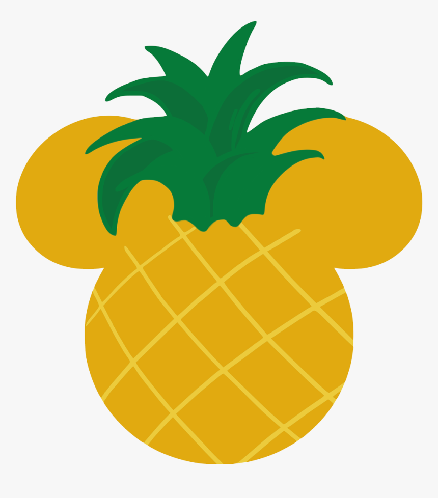 Detail Pineapple Mickey Ears Nomer 4