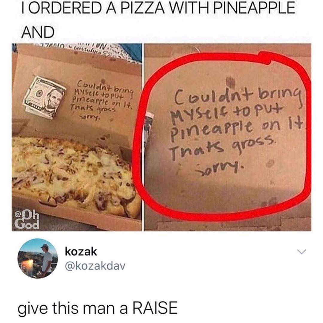 Detail Pineapple Pizza Meme Nomer 25