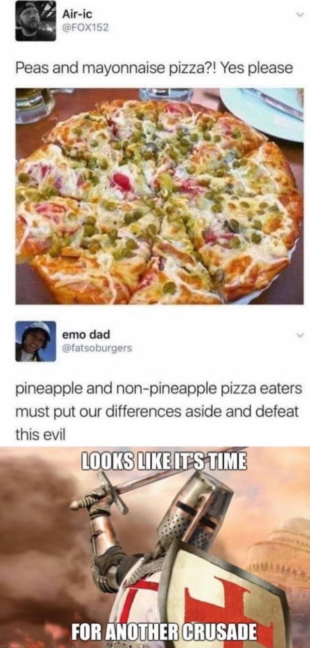 Detail Pineapple Pizza Meme Nomer 34