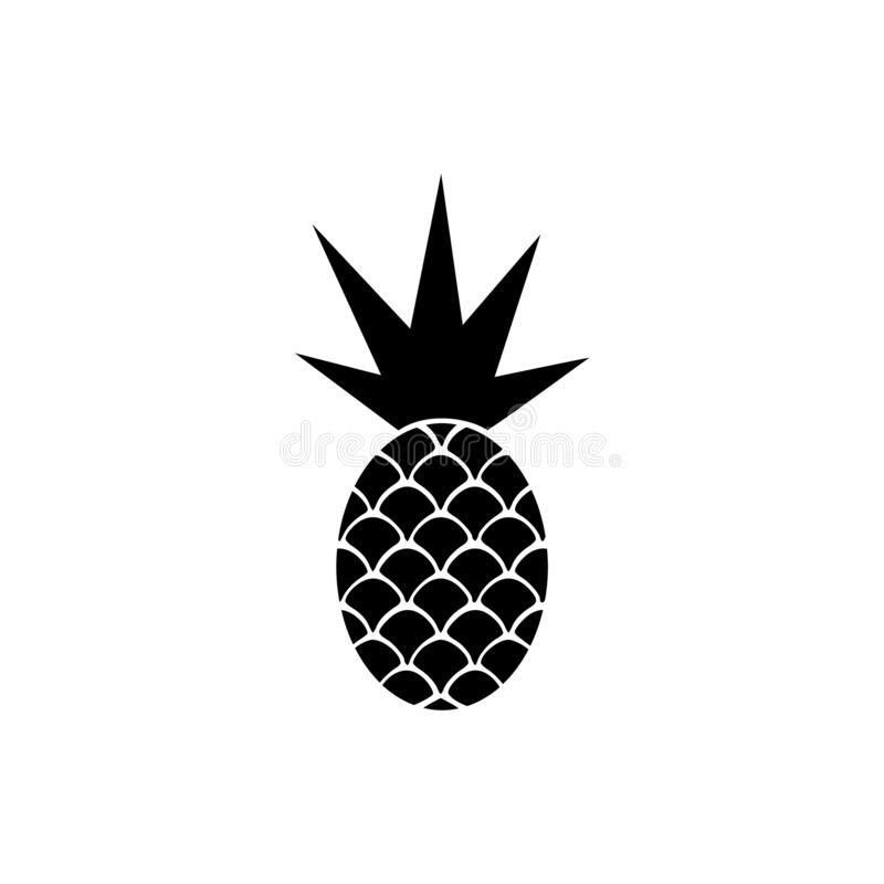 Detail Pineapple Silhouette Vector Nomer 46