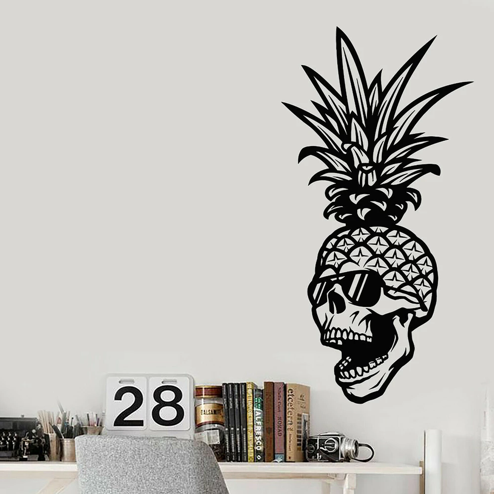 Detail Pineapple Skull Wallpaper Nomer 46