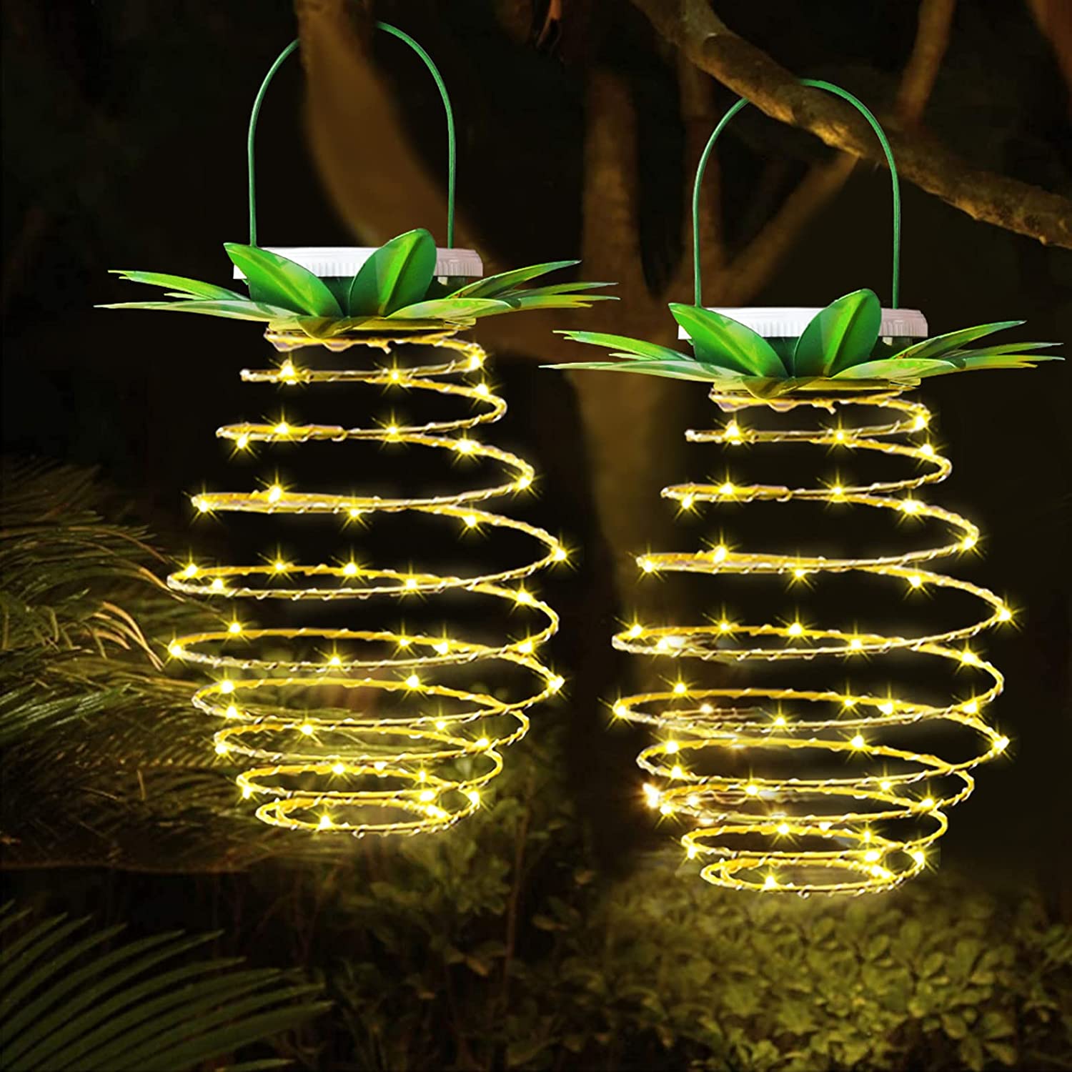 Detail Pineapple Solar Lantern Nomer 11