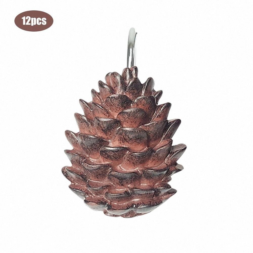 Detail Pinecone Shower Curtain Hooks Nomer 11